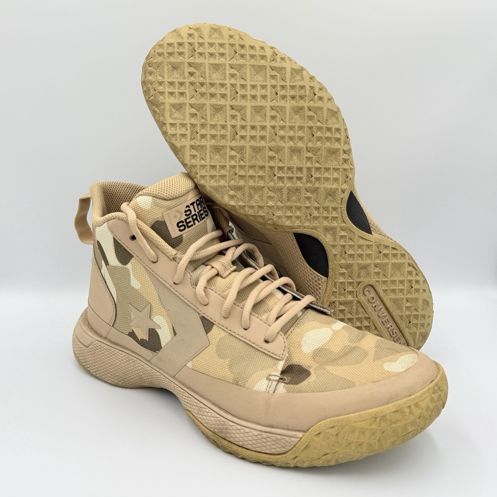Converse Star Series BB Mid Papyrus Camo Tinker Hatfield Men's 11 Basketball